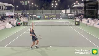 Carl Overbeck (UTR 13.78) vs. Nico Godsick (UTR 12.76) - 4K 60 fps