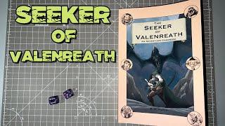 New Gamebook - "The Seeker Of Valenreath " By M D Makin | One Roll Gamebooks