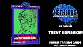 NETHEADS DIGITAL TRADING CARDS (FAN ART) BLENDER 3D ANIMATION MODEL VFX TEXTURE NFT 3D DESIGN