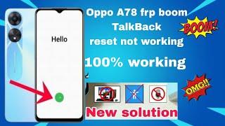 Oppo A78 5G FRP Bypass Android 13 Update | Oppo (CPH2495) Google Account Bypass Without Pc | 100% OK