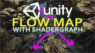 Flow Map tutorial with Unity Shader Graph