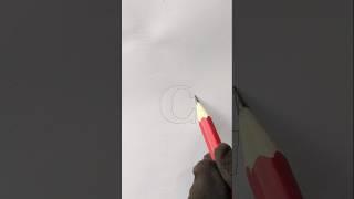 Creating Stunning Pencil Art:"C" #LetterArt #PencilIllustration #CreativeDrawing