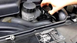 How to Check or Add Power Steering Fluid on a Mercedes Benz