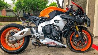 Rebuilding A Crashed Honda CBR 1000RR Repsol Editon - Custom Project Pt 2