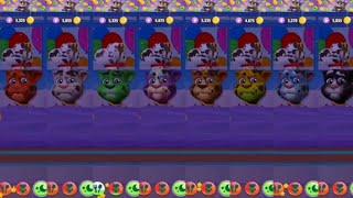 My Talking Tom 2 Vs My Talking Tom 2 Red Vs White Vs Green Vs Purple Vs Yellow Vs Rainbow Vs Blue