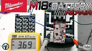 Milwaukee M18 Lithium Battery Troubleshooting and Repair (Solved)