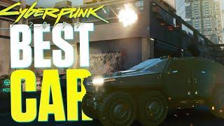 The BEST CAR in Cyberpunk 2077 Patch 2.0 - weaponized vehicle