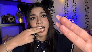 ASMR ESPAÑOL / S P 1 T  PAINTING CON MAQUILLAJE de LUJO + INTENSO con MUCHA B4BITA