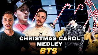 *REACTION* BTS's Christmas Carol Medley