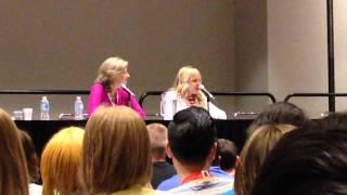 Andrea Libman, voice of Fluttershy and Pinkie Pie, has an argument with herself at Fan Expo 2013