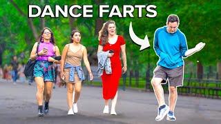 FUNNY Fart Prank in NYC! Dancing Out the Farts!