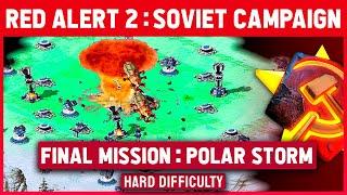 Red Alert 2 - Soviet Final Mission 12 Polar Storm - Hard Difficulty - Under Par Time