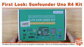 Sunfounder's Uno R4 Elite Explorer Arduino Starter Kit (2024)