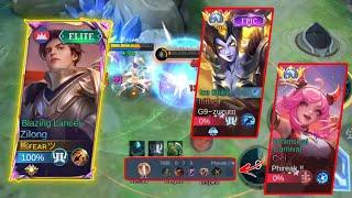 Zilong Best Build To Beat Cici Exp Land Meta Hero  | Counter Cic With This Build  | Mobile Legends