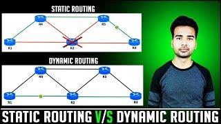 Difference between Static and Dynamic Routing | CCNA 2018