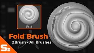 Fold Brush: ZBrush All Brushes