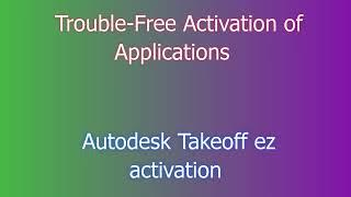 Autodesk Takeoff Installation Tutorial: Easy Steps