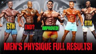 Arnold Classic 2025 - Complete Men’s Physique Results (11 Contestants)