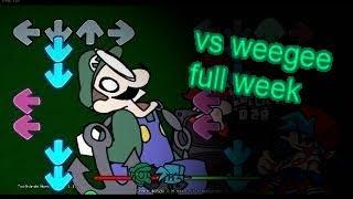 Weegee [Full Week] - Friday Night Funkin' Mods