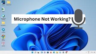 Microphone Not Working On Windows 11 | Fix Mic Issue (2023) #microphone