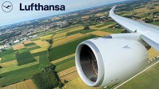 Lufthansa A350-900 Awesome Spool Up from Munich (MUC)