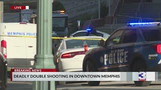 1 dead, 1 injured in shooting downtown