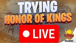 Playing Honor Of Kings! #ad