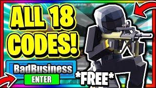 ALL *18* NEW SECRET OP WORKING CODES! Roblox Bad Business