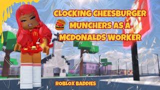 ₊˚ʚ Trolling as a McDonald’s worker in ROBLOX BADDIES ₊˚ʚ