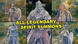 Elden Ring - How To Get All Legendary Spirit Summons (Legendary Ashen Remains)