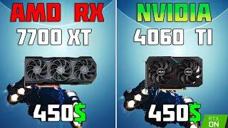 RX 7700 XT vs RTX 4060 Ti - Watch This Before Buy!