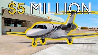 Inside The Best Private Jets Priced Under $5 Million