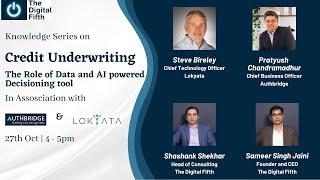 Webinar on Credit Underwriting: The Role of Data and AI powered Decisioning Tools