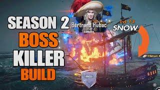 Skull and Bones fully upgraded Snow | Best ship for solo boss battles | brace power | Level 6