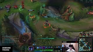 Faker Nocturne  VS Lilia |MID| Grand master|KR [Full Gameplay]