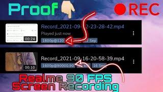 How to Record in 90FPS on Realme 90hz Supported Devices | 90FPS Screen Recording | SetEdit App