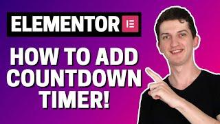 How To Add Countdown Timer In Elementor