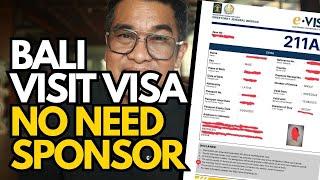 Bali Visit Visa 211A no need sponsor now - how to travel to bali update