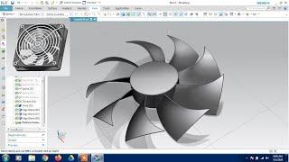 #NX CAD #CPU Fan #TUTORIAL 1