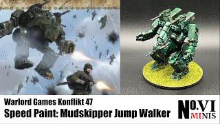 Build & Paint a Mudskipper Jump Walker for Konflikt 47 Nice and Fast!