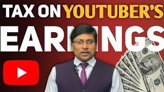 GST and Income Tax on youtube income | Taxes on YouTuber's Earnings | GST on Google Adsense Income |