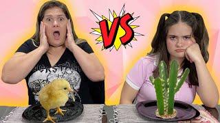 ANIMAL VS PLANTA - FOOD CHALLENGE