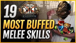 19 Most BUFFED Melee Skills in PoE 3.25 + Build Suggestions | Path of Exile