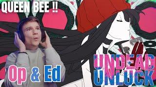 Undead Unluck OP & ED Reaction | ''01'' by QUEEN BEE &  ''Know Me...'' by Kairi Yagi