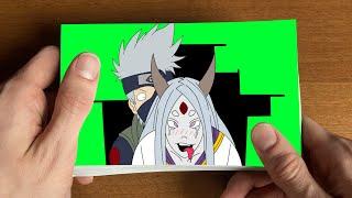 KAGUYA vs KAKASHI Naruto Parody | Flipbook Animation