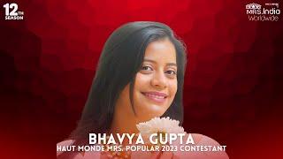 Bhavya Gupta | Mrs. Popular 2023