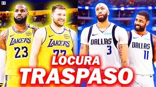 DONCIC A LAKERS, DAVIS A MAVERICKS! EL TRASPASO MÁS GRANDE DE LA HISTORIA NBA