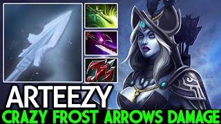 ARTEEZY [Drow Ranger] Crazy Frost Arrows Damage Free Hit Dota 2