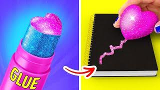 FUNNY YOUR ART SKILLS️ Funny Art School Challenge! Simple Tricks for Beginners by 123 GO SCHOOL