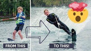 INSANE ONE YEAR WATER SKI PROGRESSION!